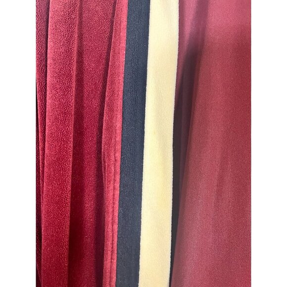 Vintage Christian Dior Red OS Robe De Chambre Luxury Old Money Classic Chic 70s - Picture 7 of 11